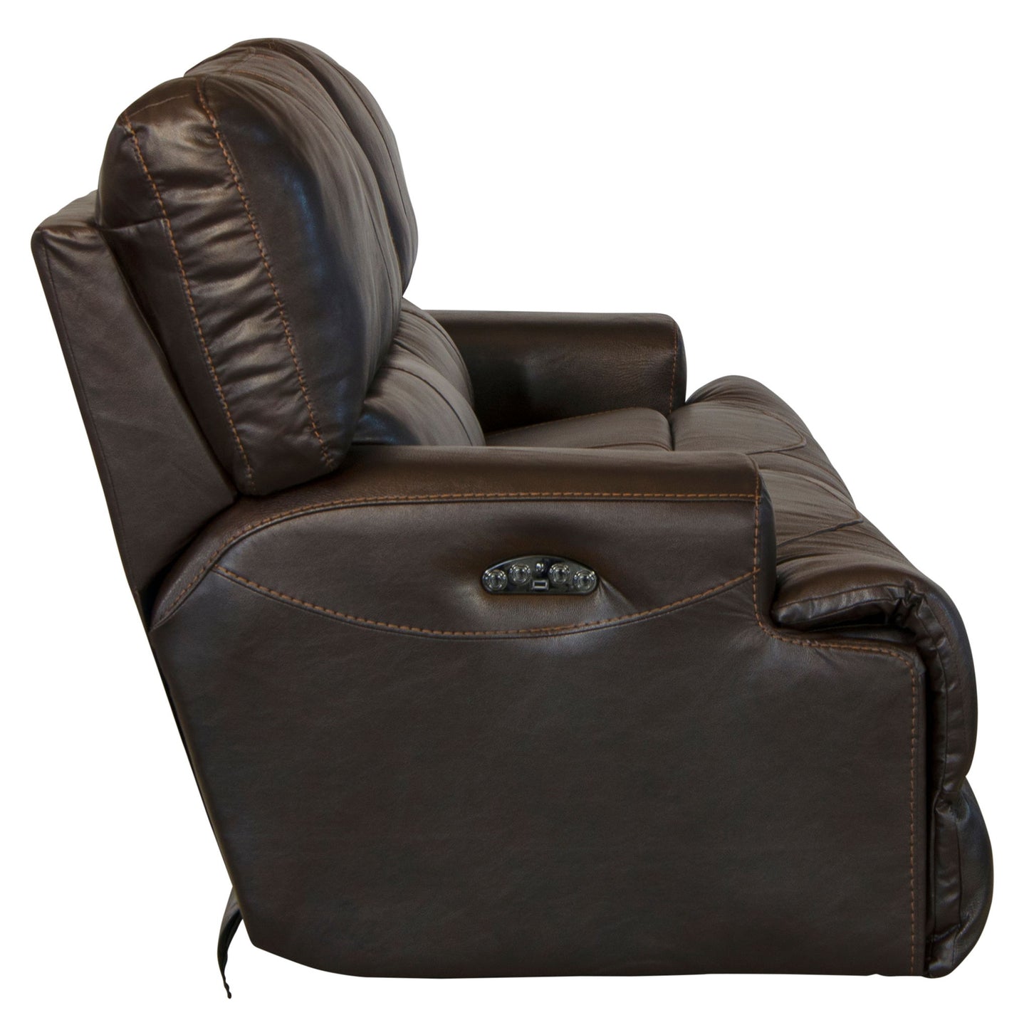 Wembley - Power Headrest Power Lay Flat Reclining Sofa - Hornell Furniture Outlet