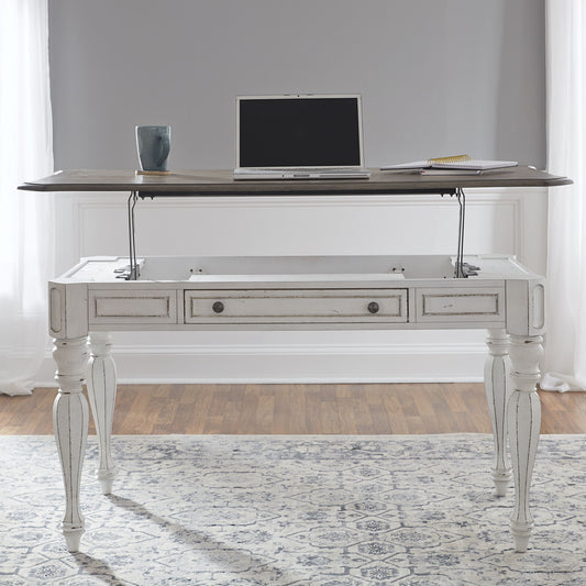 Magnolia Manor - Lift Top Writing Desk - White - Hornell Furniture Outlet