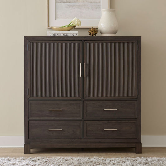 Modern Edge - Dressing Chest - Brown - Hornell Furniture Outlet