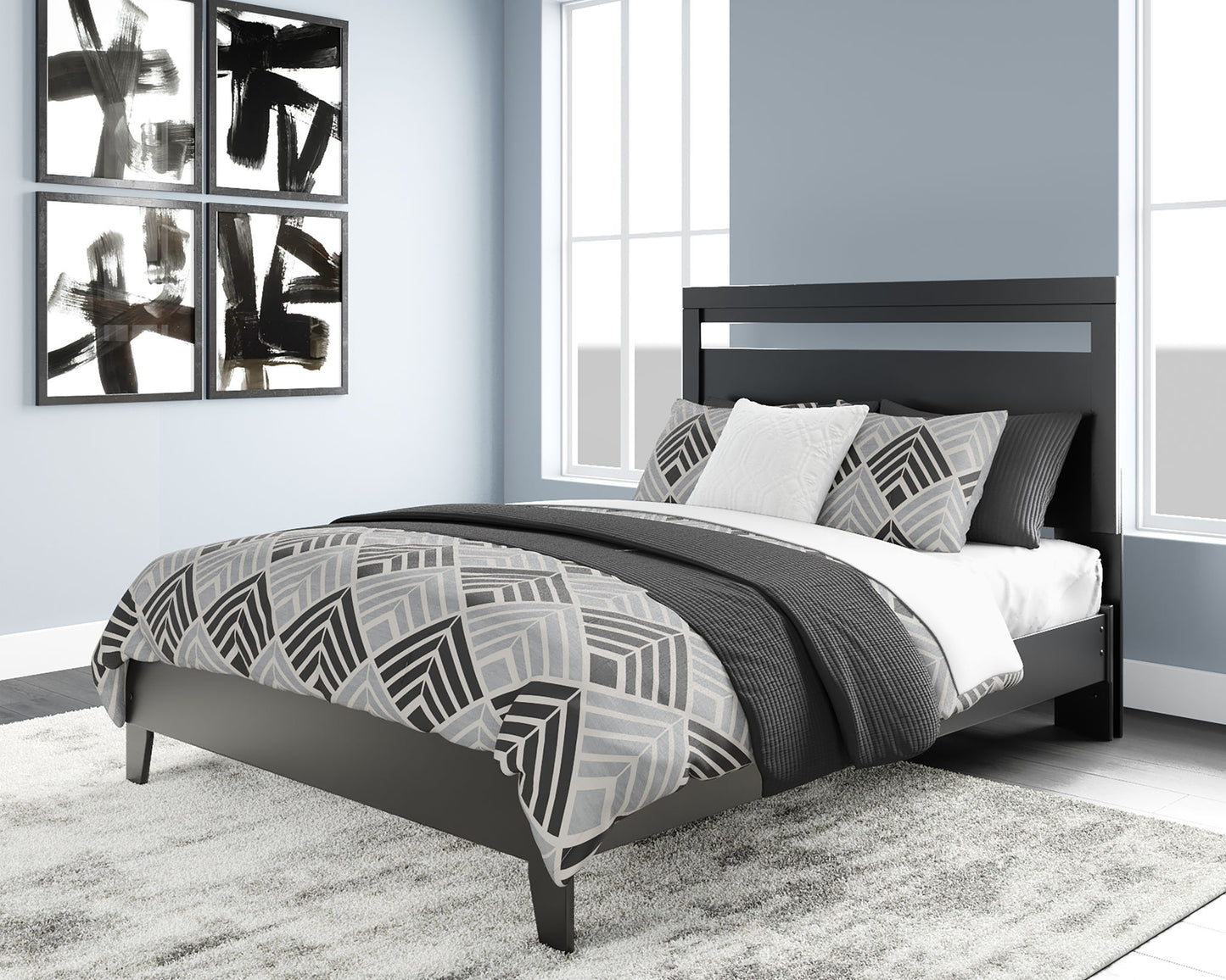 Finch - Panel Platform Bed - Hornell Furniture Outlet