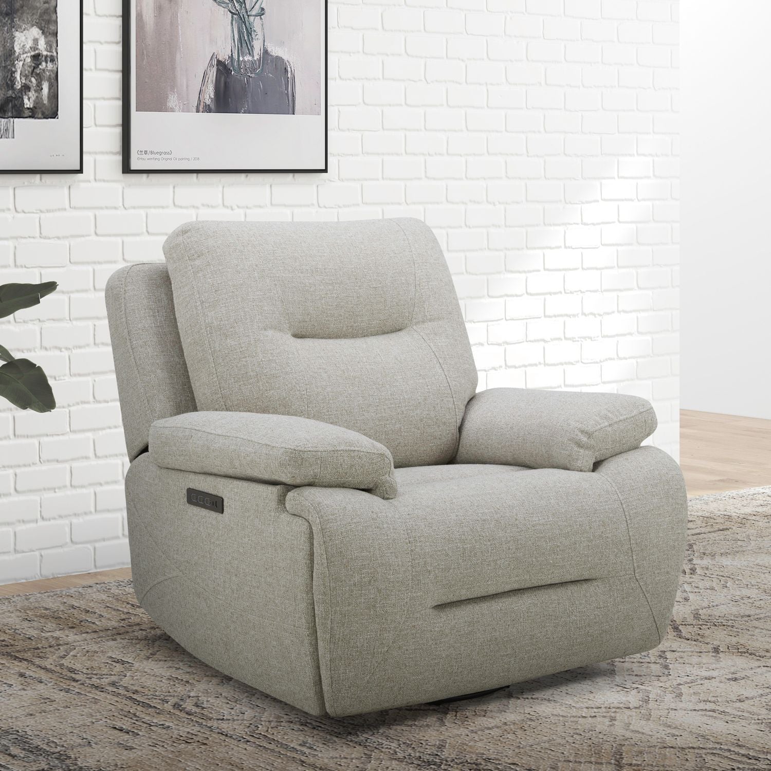 Cameron - Swivel Glider Recliner P3 - Hornell Furniture Outlet