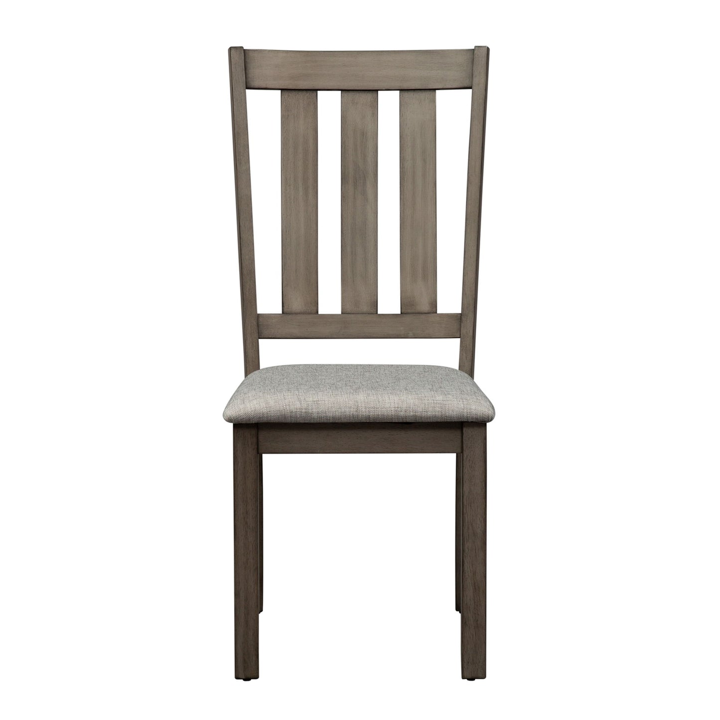 Tanners Creek - Slat Back Side Chair - Dark Gray - Hornell Furniture Outlet