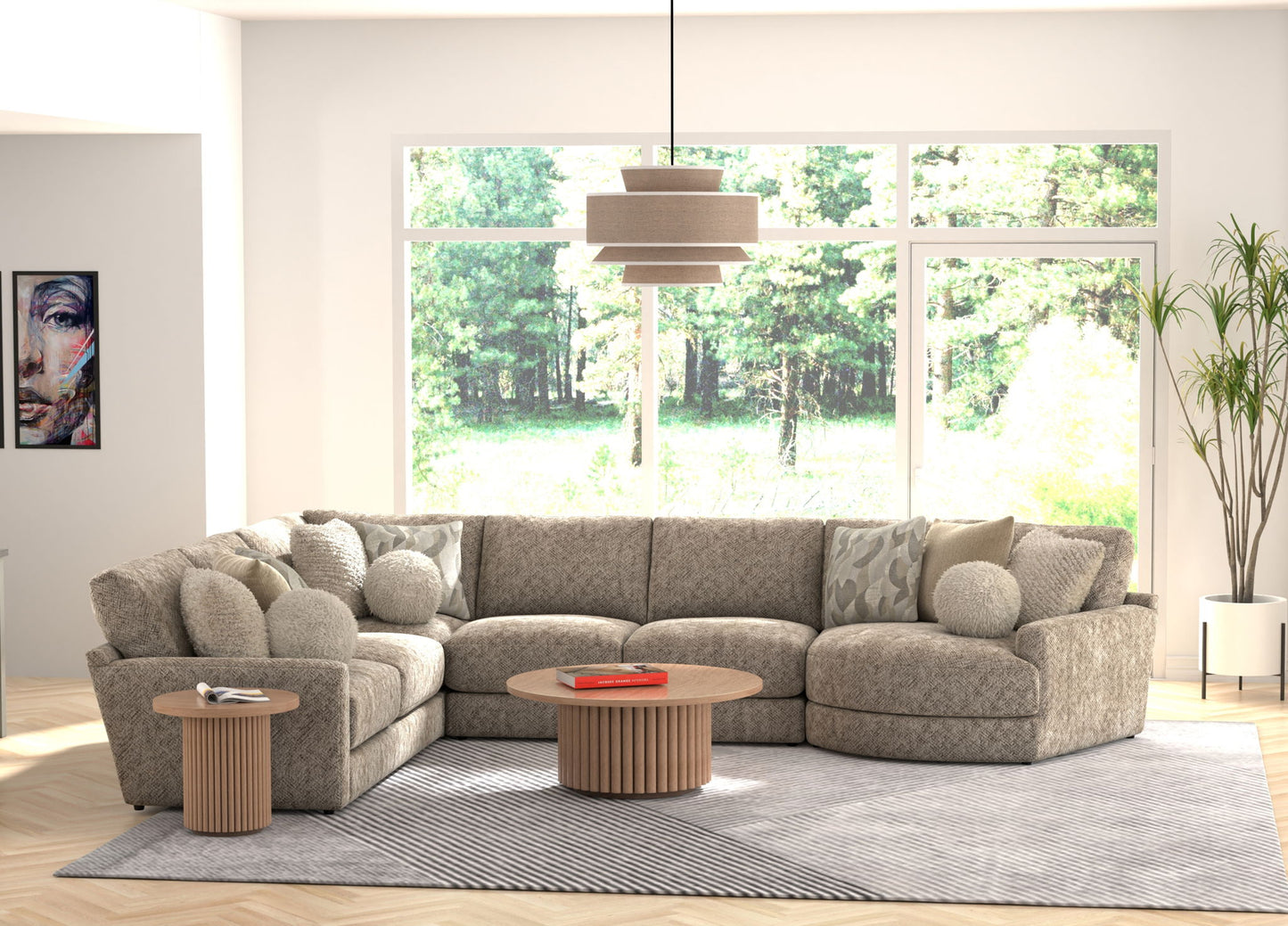 Turner - Sectional - Hornell Furniture Outlet