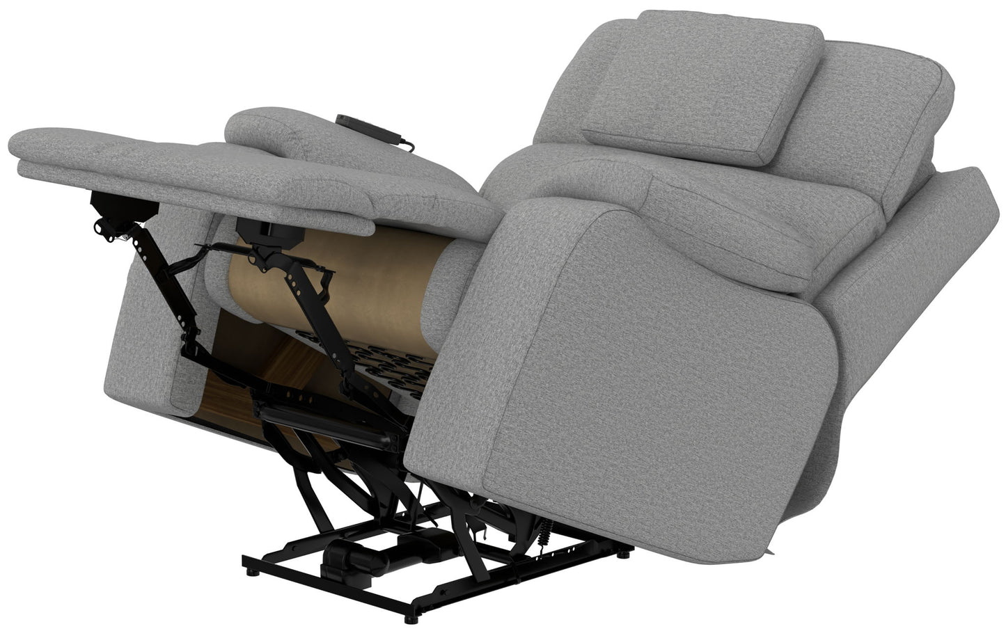 Dreamtime - Power Headrest Power Lay Flat Recliner With CR3 Heat/Massage/Zero Gravity - Hornell Furniture Outlet