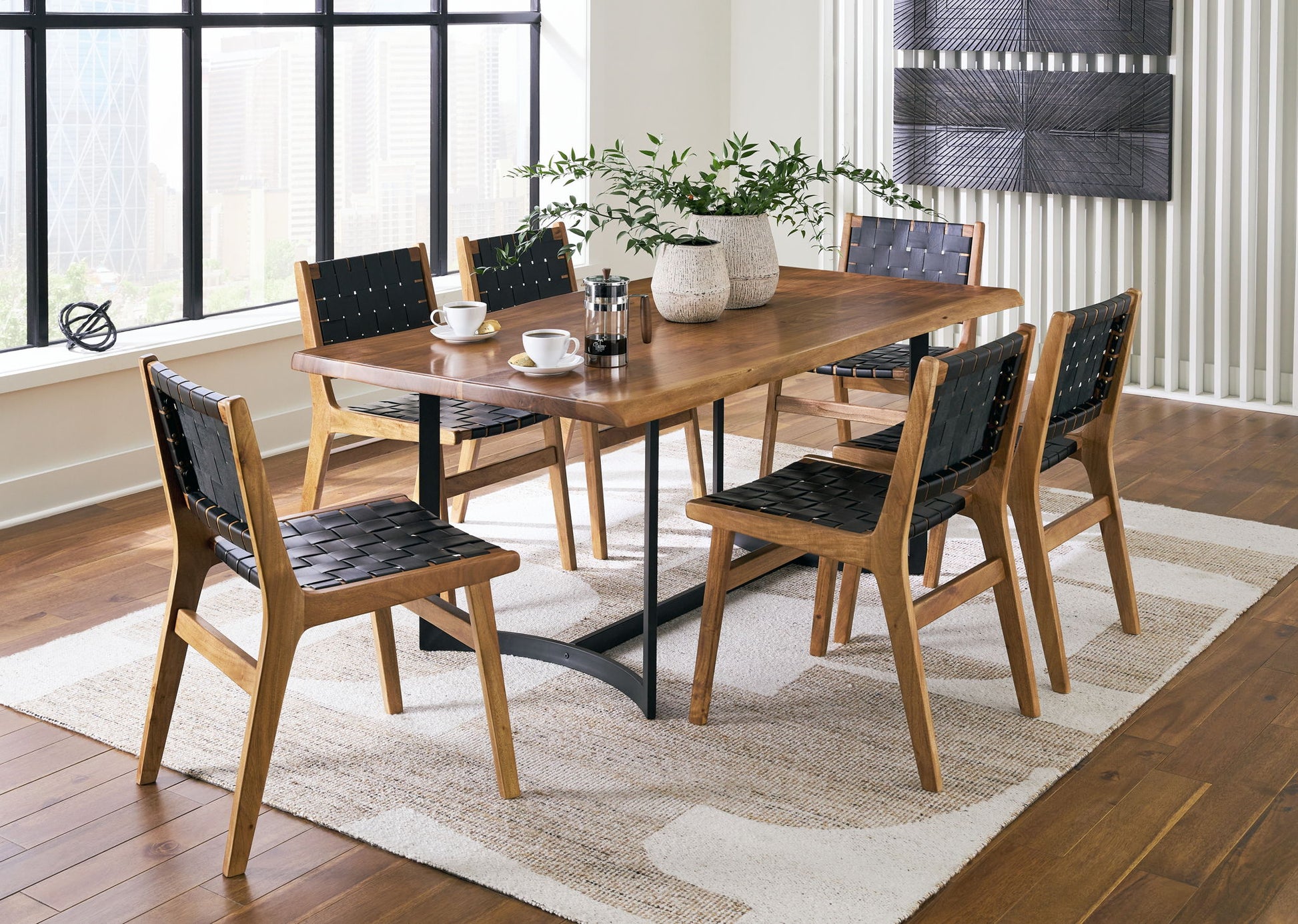 Fortmaine - Dining Room Set - Hornell Furniture Outlet