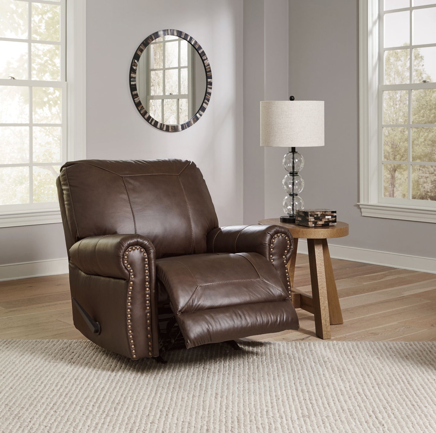 Colleton - Dark Brown - Rocker Recliner - Hornell Furniture Outlet