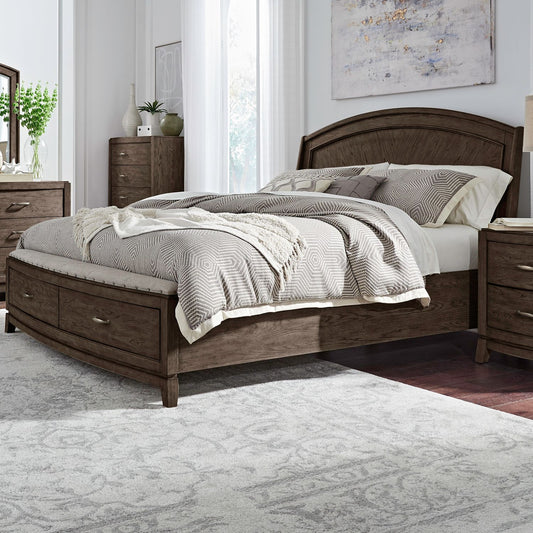 Avalon - Panel Storage Bed - Hornell Furniture Outlet
