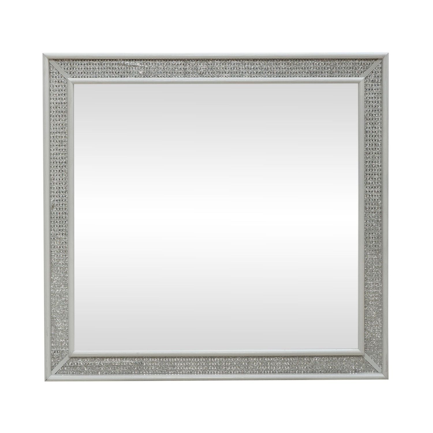 Reflections - Lighted Mirror - White - Hornell Furniture Outlet