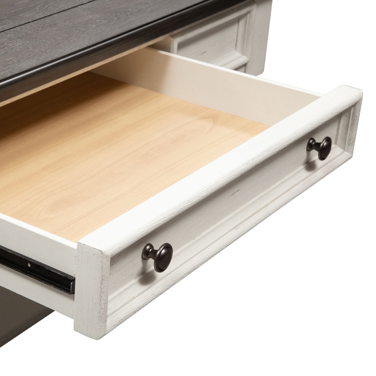 Allyson Park - Rectangular Cocktail Table - White - Hornell Furniture Outlet