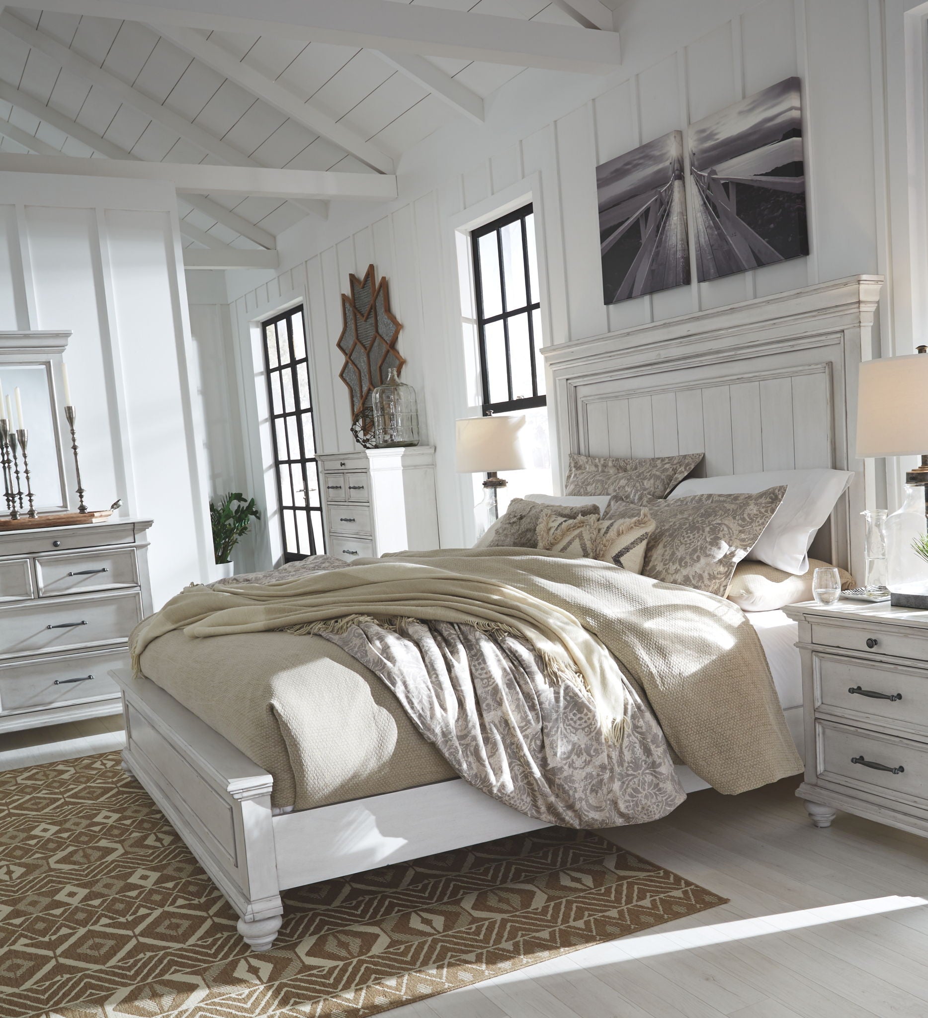 Kanwyn - Panel Bedroom Set - Hornell Furniture Outlet