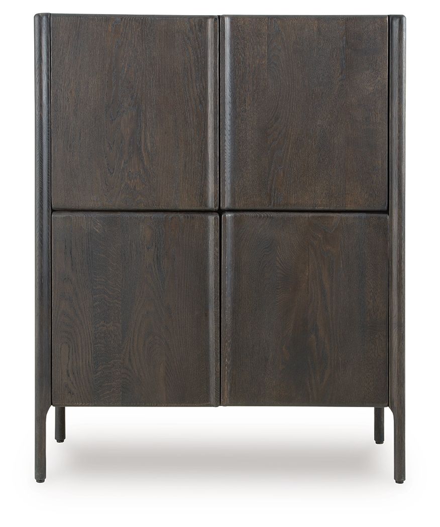 Orsonal - Espresso Brown - Accent Cabinet - Hornell Furniture Outlet