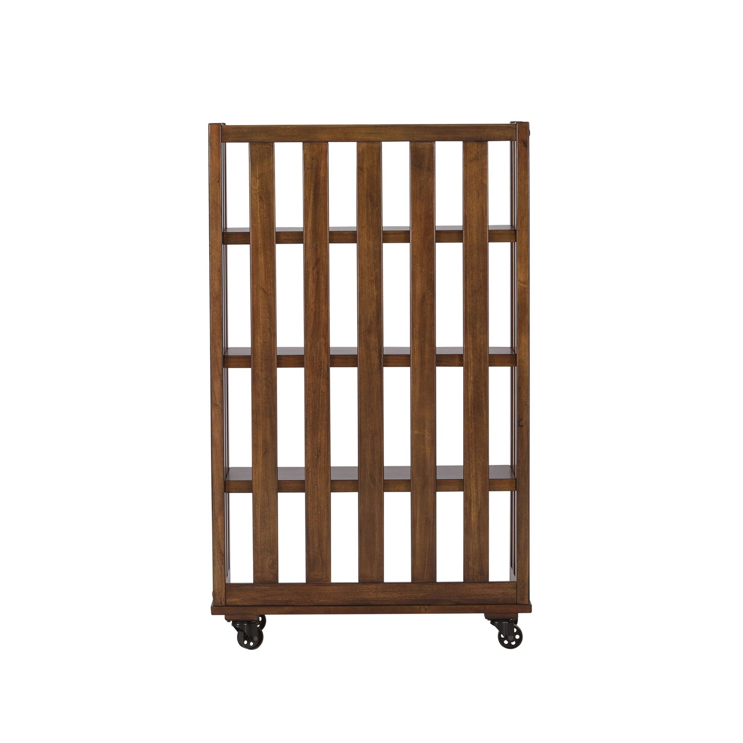 Arlington House - Open Bookcase - Dark Brown - Hornell Furniture Outlet