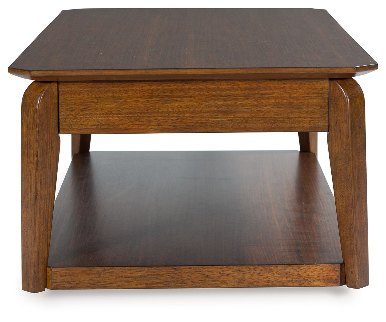 Trenmour - Medium Brown - Rectangular Cocktail Table - Hornell Furniture Outlet