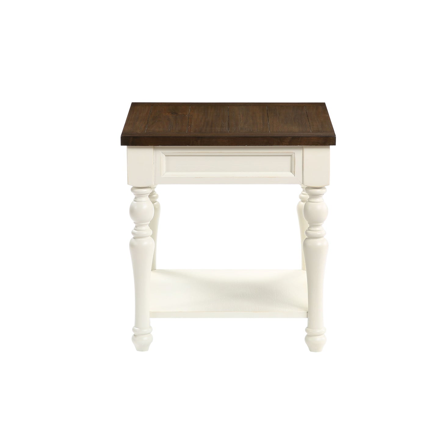 Joanna - End Table - White - Hornell Furniture Outlet