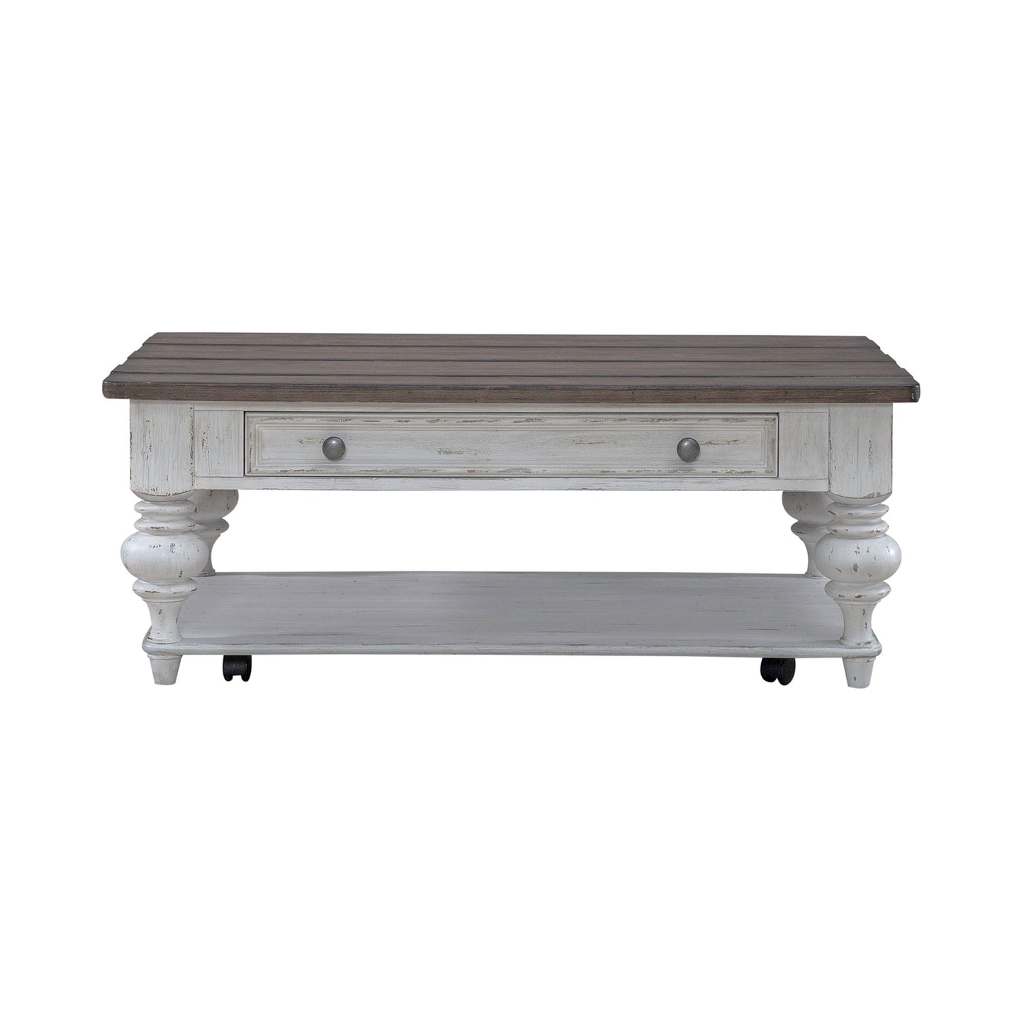 River Place - Cocktail Table - White - Hornell Furniture Outlet