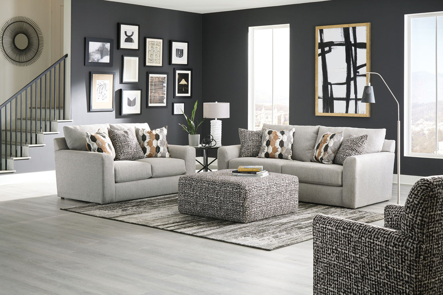 Hooten - Ottoman - Hornell Furniture Outlet