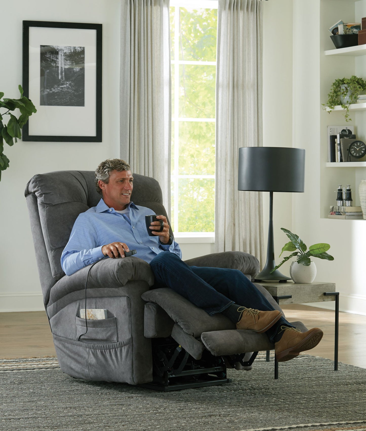 Longevity - Power Lift Reclining With Dual Motor - Hornell Furniture Outlet