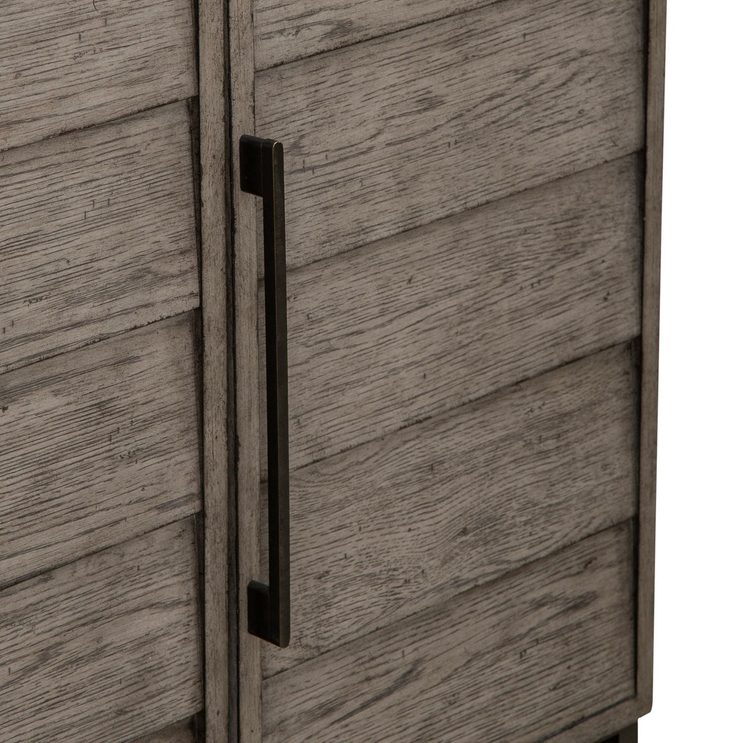 Pelicans Buff - 74" Accent TV Console - Gray - Hornell Furniture Outlet