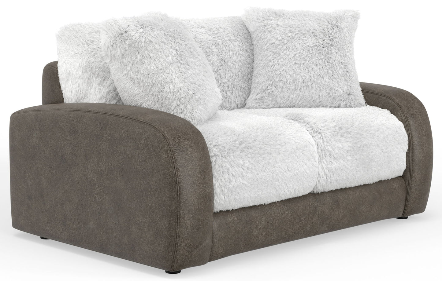 Snowball - Loveseat - Taupe - Hornell Furniture Outlet