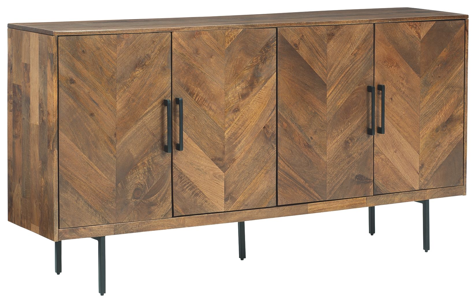 PratTVille - Brown - Accent Cabinet - Hornell Furniture Outlet