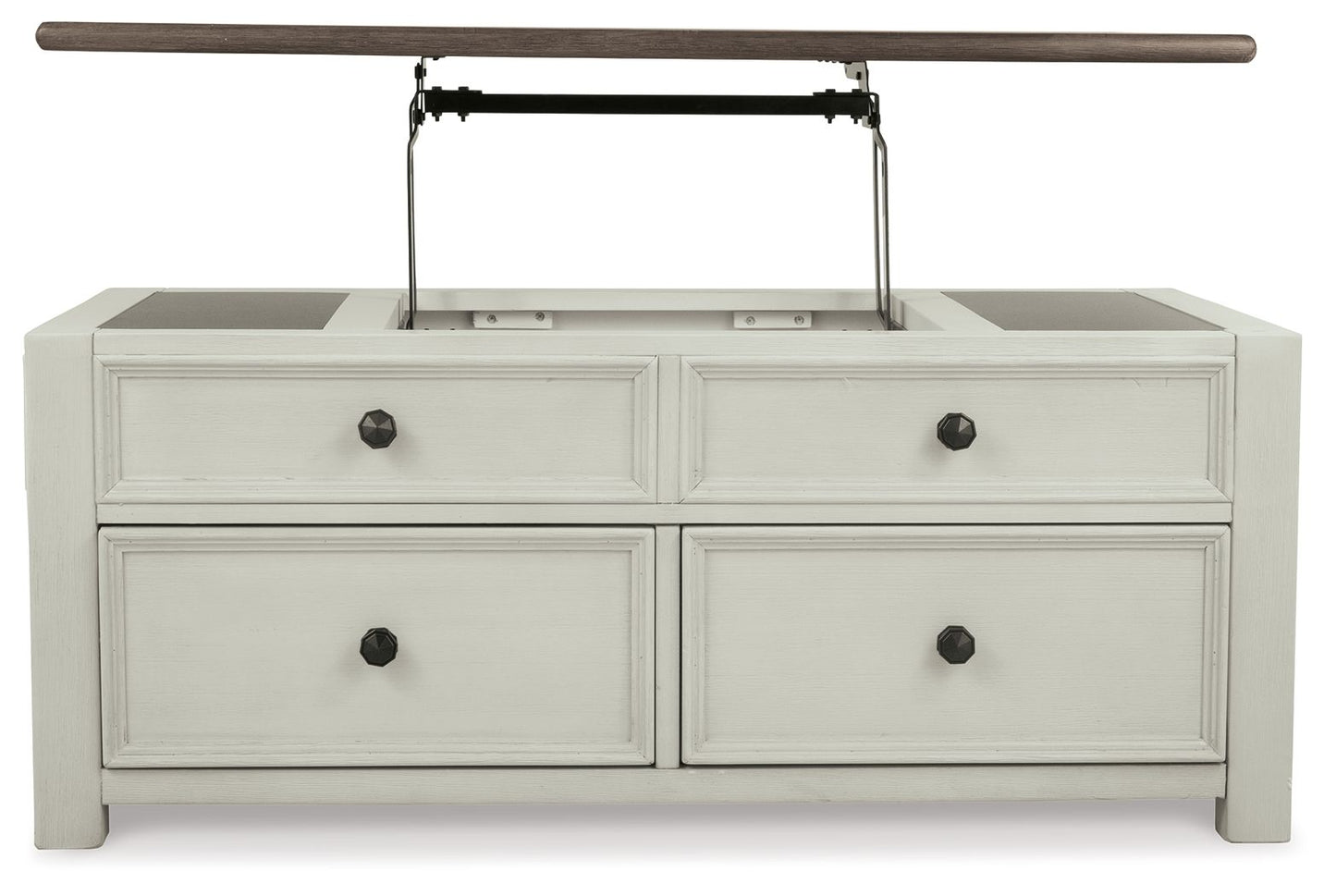 Bolanburg - White / Brown / Beige - Lift Top Cocktail Table - Hornell Furniture Outlet