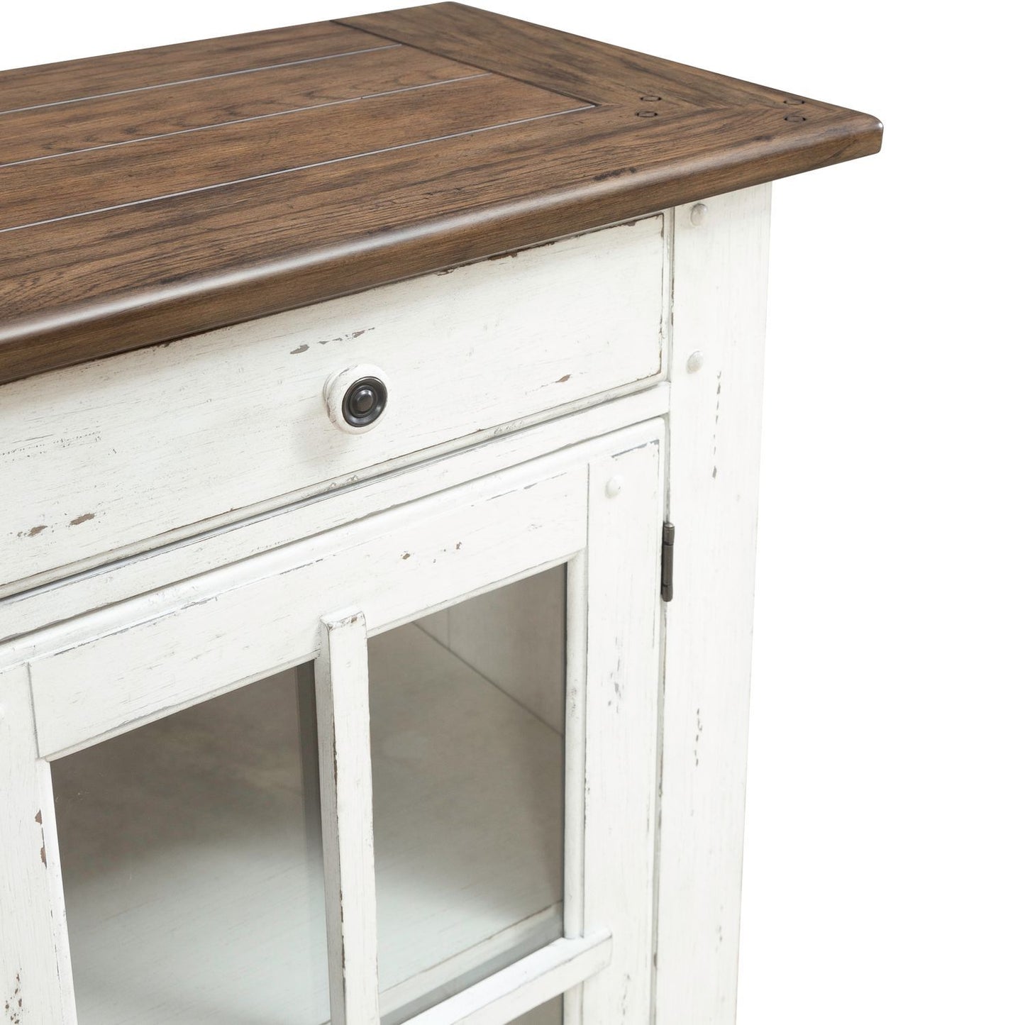 Al Fresco - Server - Graphite / Whitestone - Hornell Furniture Outlet