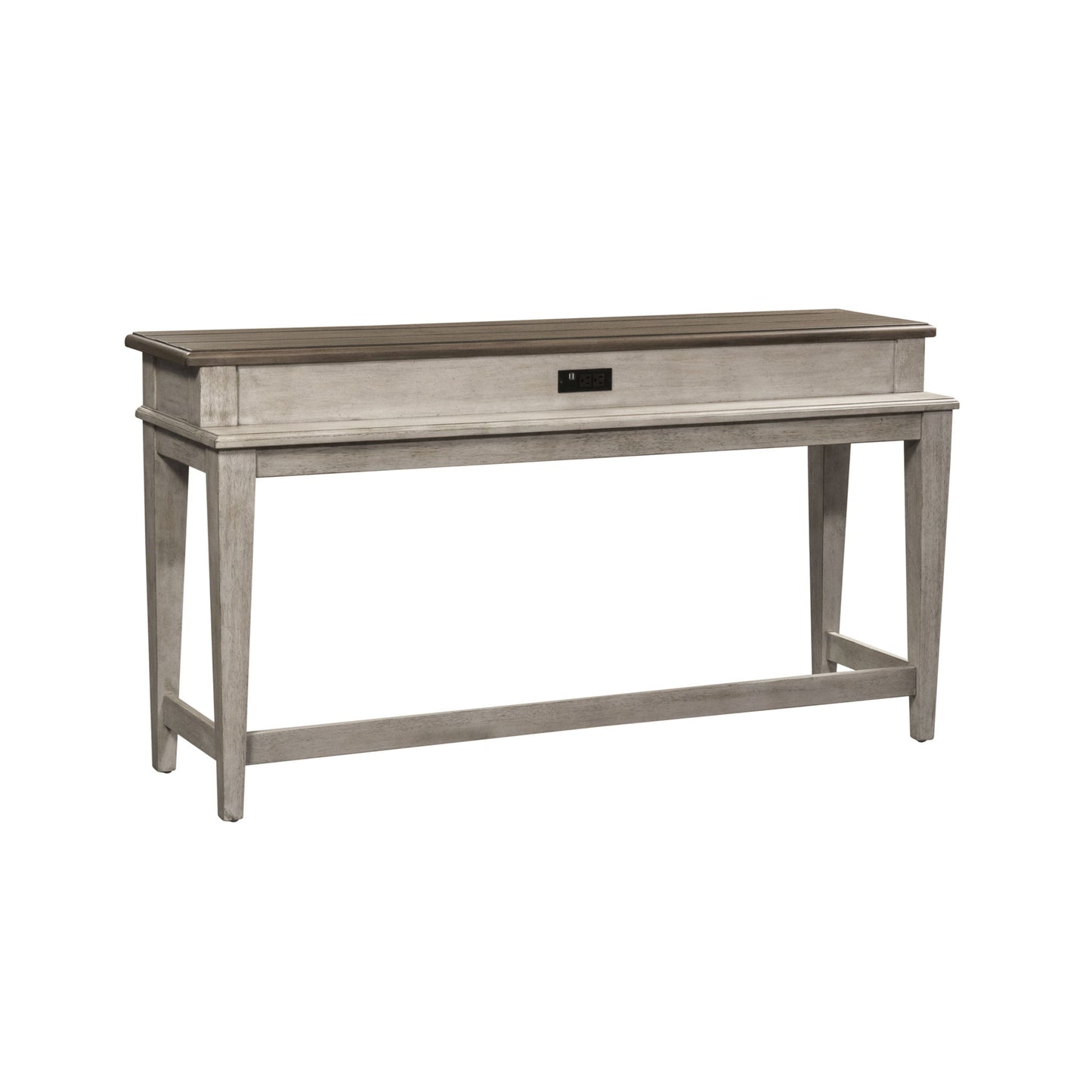 Heartland - Console Bar Table - White - Hornell Furniture Outlet