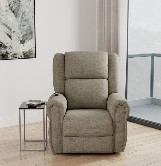Paradise - Power Lift/Headrest/Lay Flat Recliner With CR3 Heat/Massage - Hornell Furniture Outlet