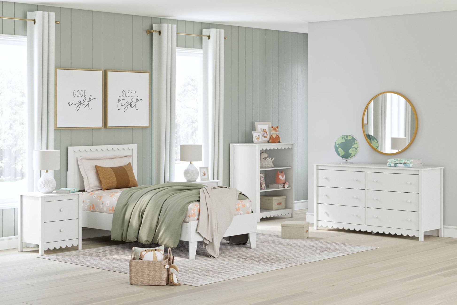Hallityn - Platform Bedroom Set - Hornell Furniture Outlet