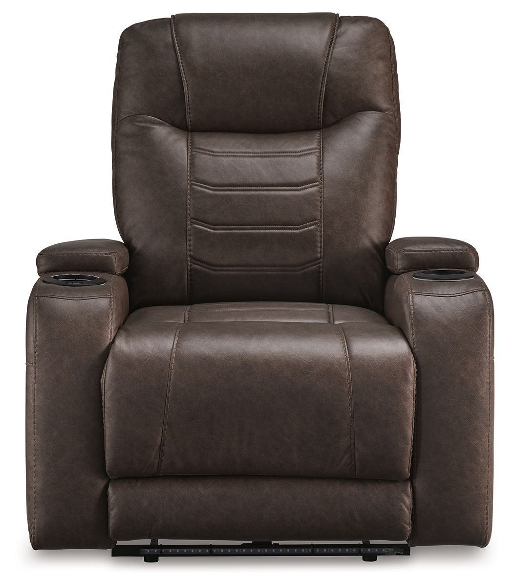 Schooner Rocks - Power Recliner / Adj Headrest - Hornell Furniture Outlet