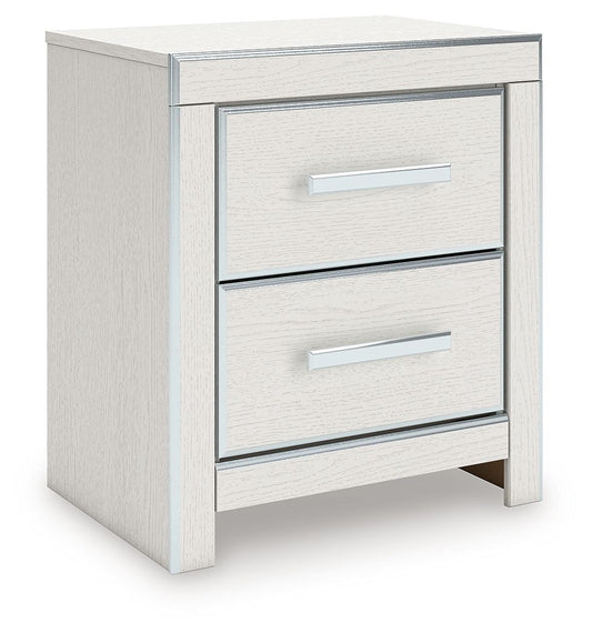 Zuraleus - Two Drawer Night Stand - Hornell Furniture Outlet