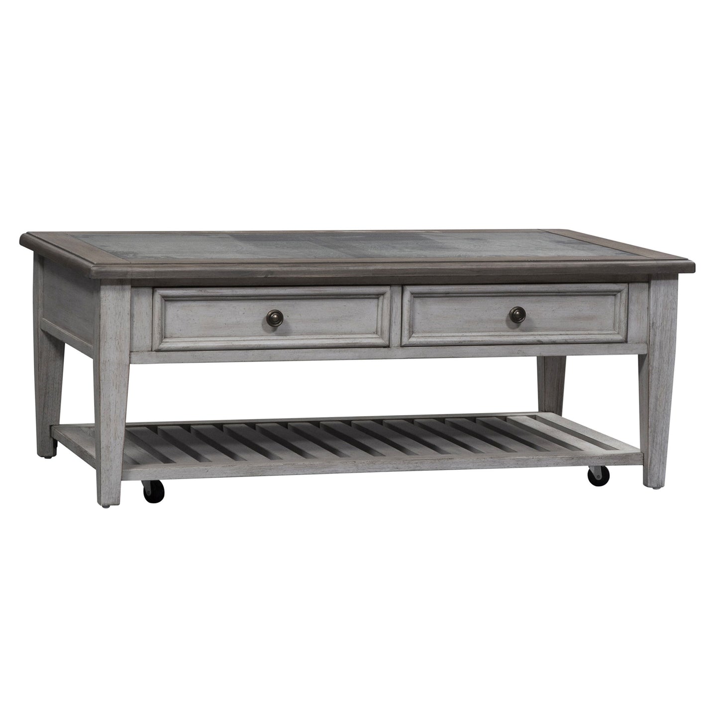 Heartland - 3 Piece Table Set - White - Hornell Furniture Outlet