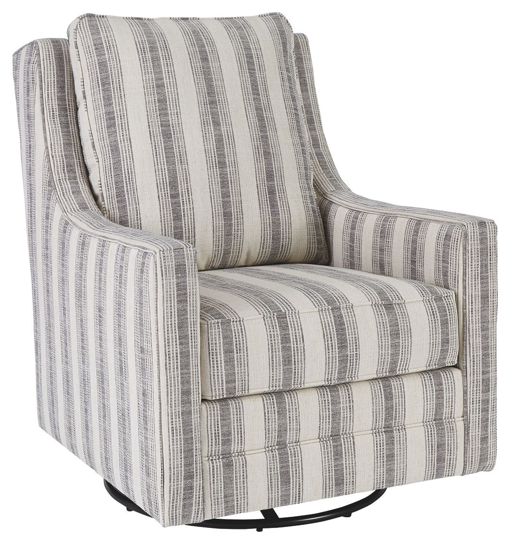 Kambria - Swivel Glider Accent Chair - Hornell Furniture Outlet