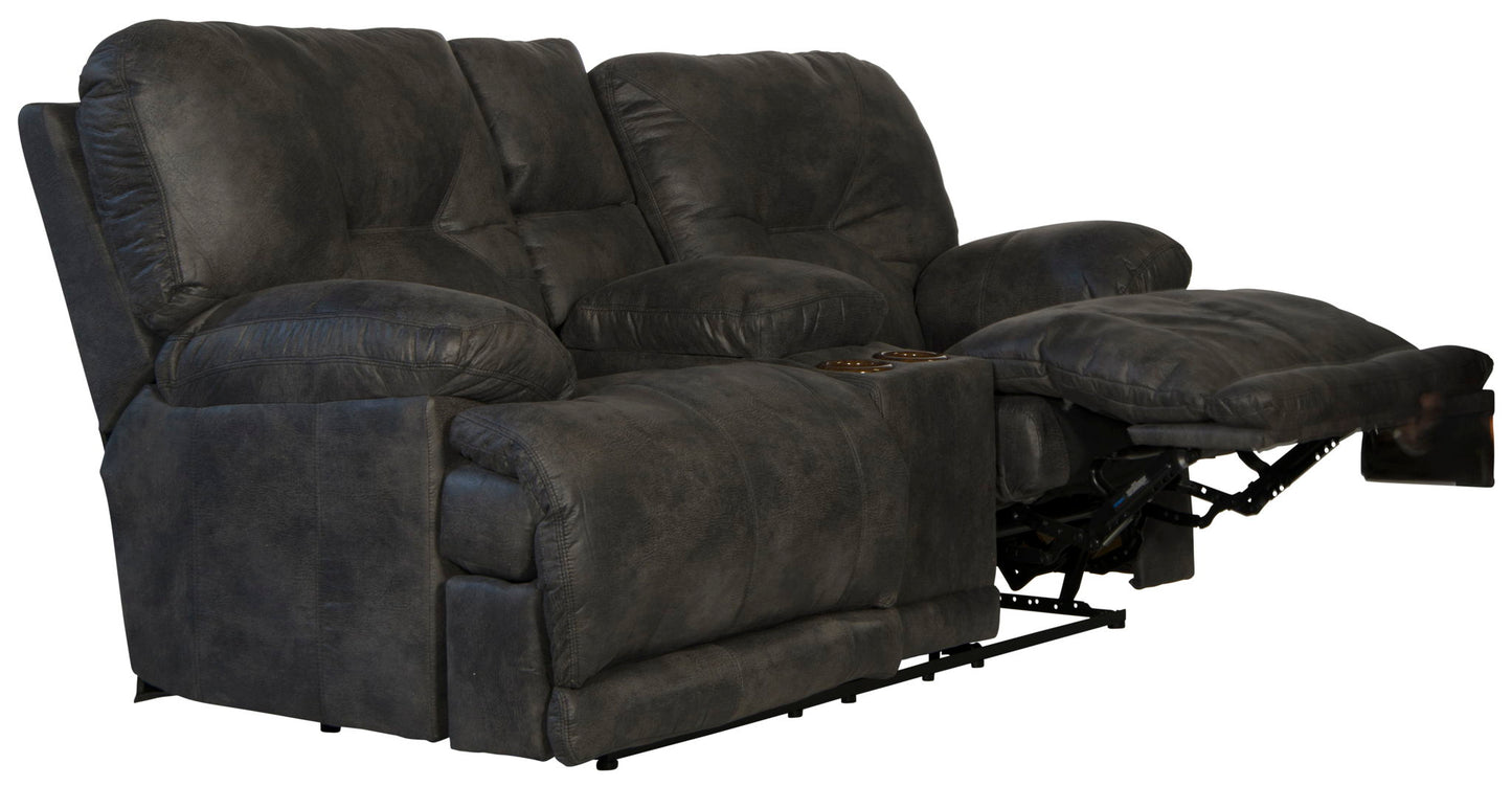 Voyager - Lay Flat Console Reclining Loveseat - Hornell Furniture Outlet