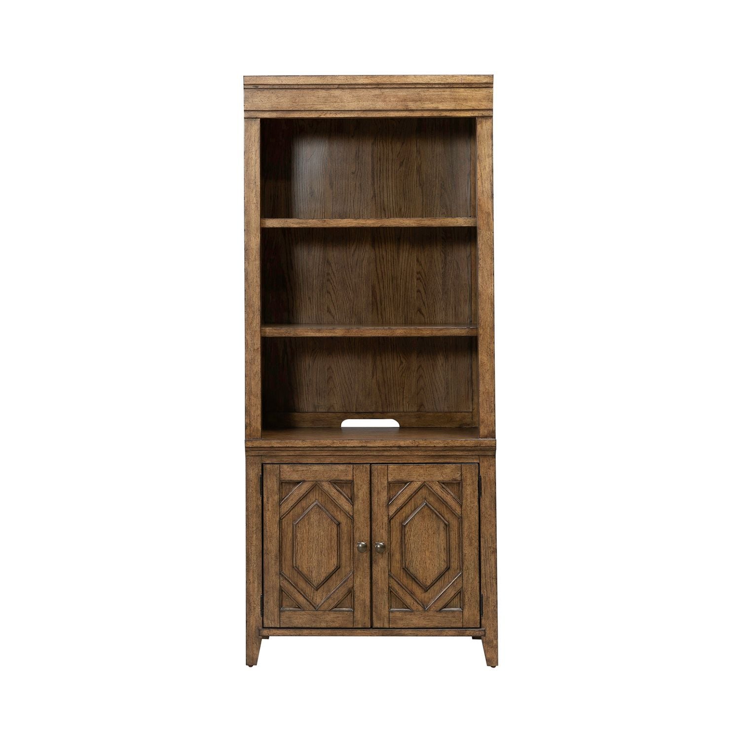 Carolina Park - Bunching Bookcase - Brown - Hornell Furniture Outlet