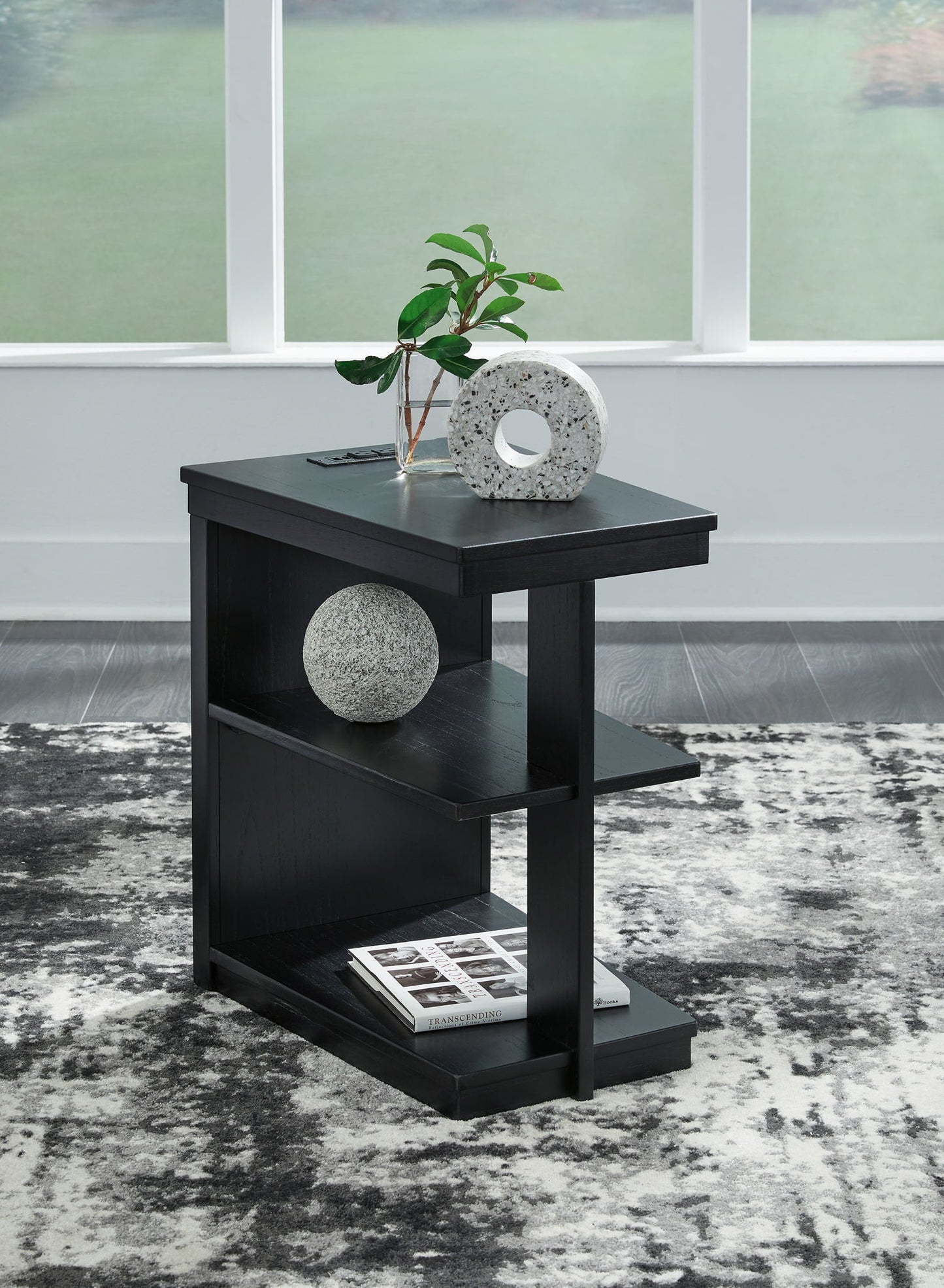 Winbardi - Black - Chair Side End Table - Hornell Furniture Outlet