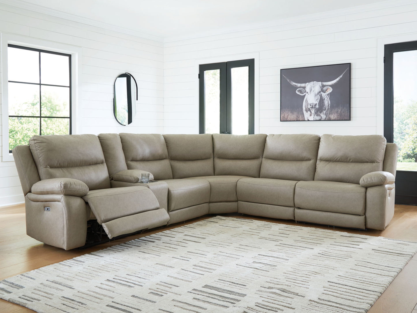 Narwhal Place - Reclining Sectional - Hornell Furniture Outlet