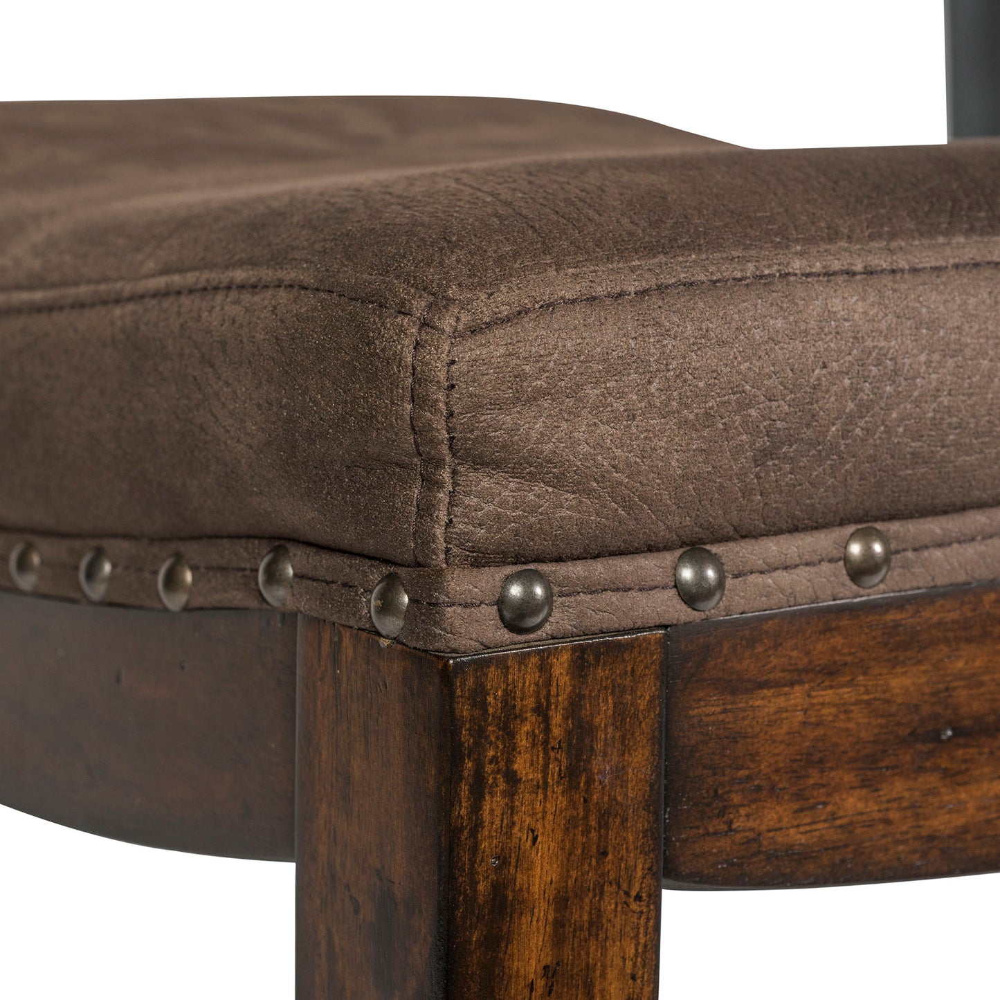 Aspen Skies - Uph Console Stool - Hornell Furniture Outlet