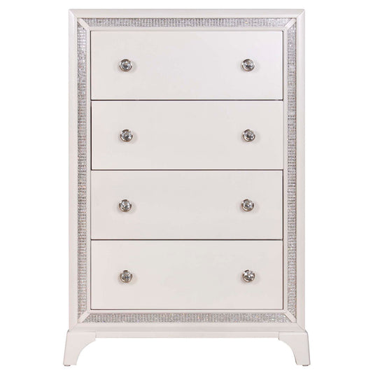 Cassie - Chest - Off - White - Hornell Furniture Outlet