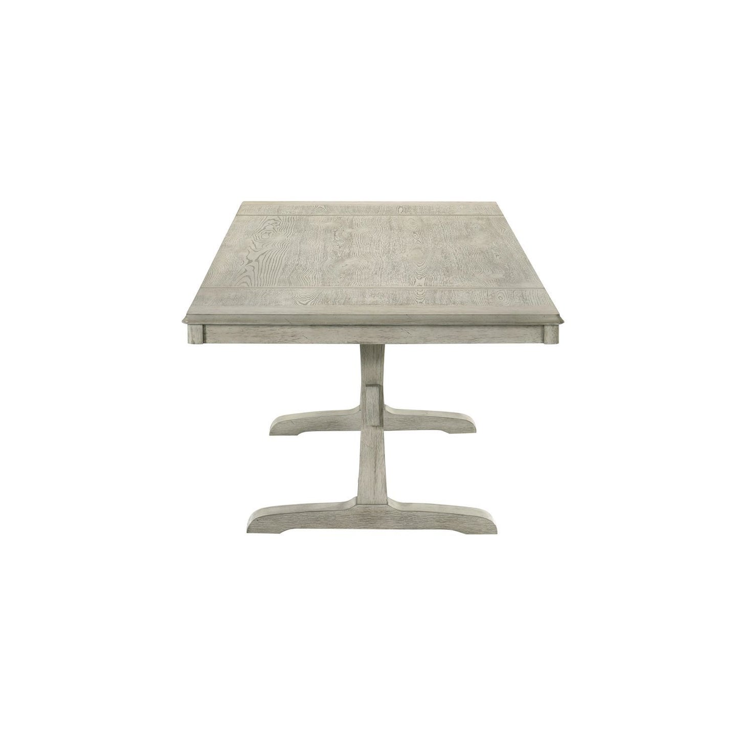 Hallendale - Trestle Table - White - Hornell Furniture Outlet