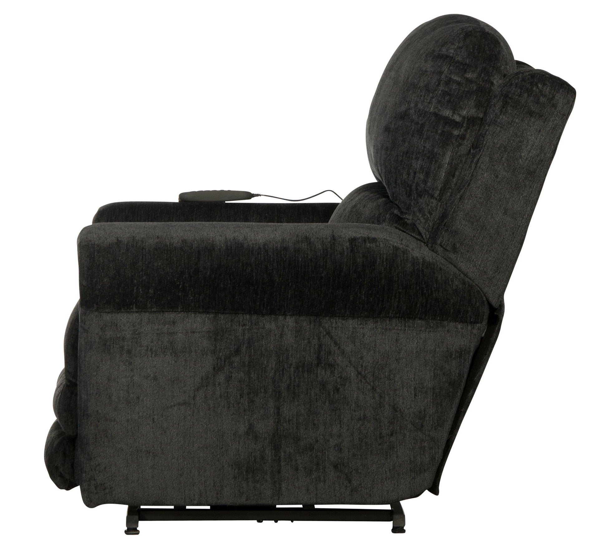 Warner - Power Headrest With Lumbar Power Lay Flat Recliner - Hornell Furniture Outlet