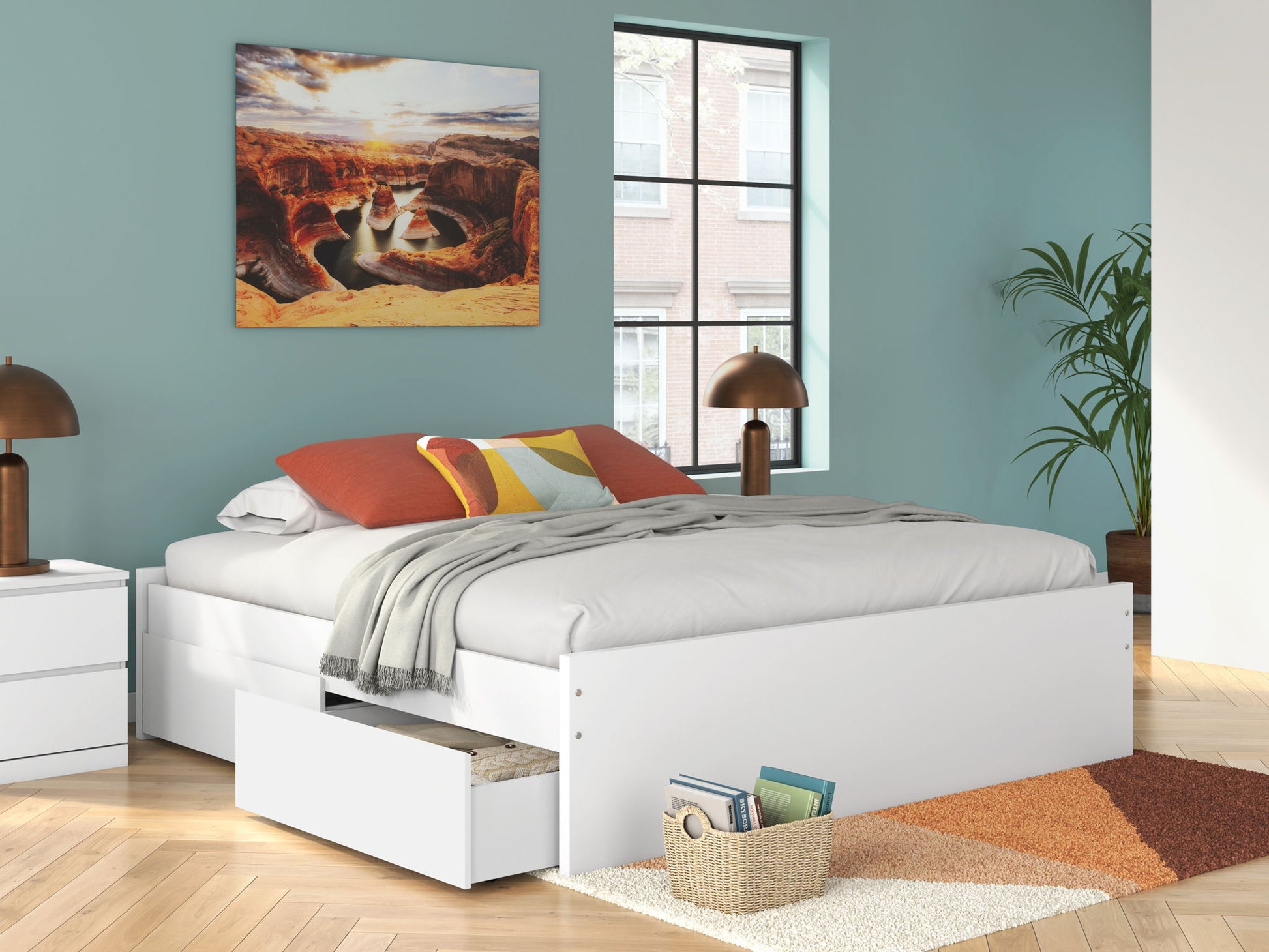 Onita - Platform Bed - Hornell Furniture Outlet
