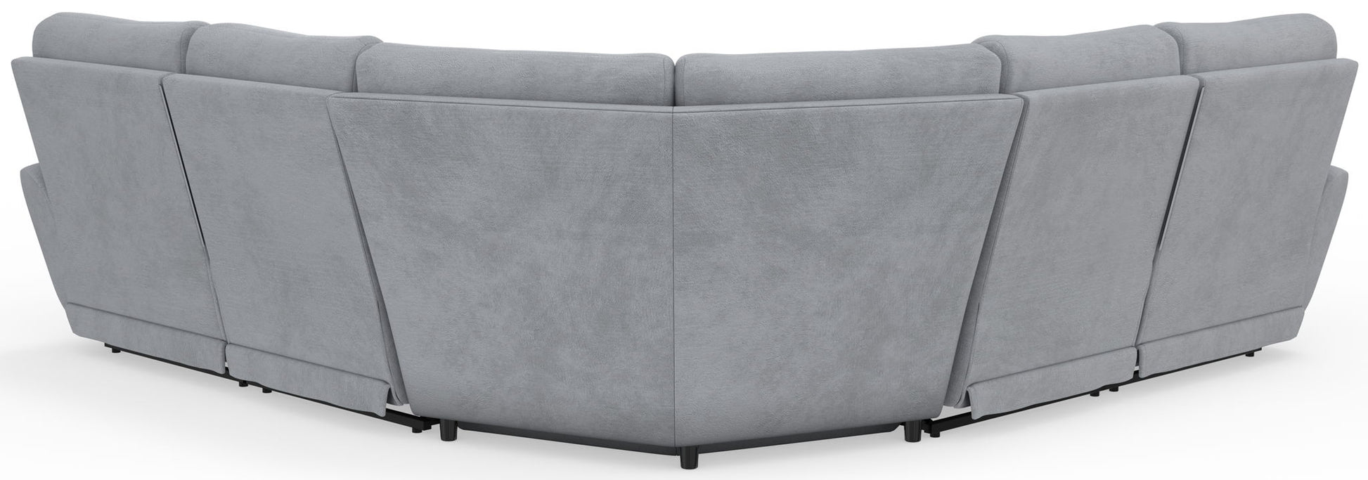 Majesty - Deep Seating Power Reclining Sectional - Hornell Furniture Outlet