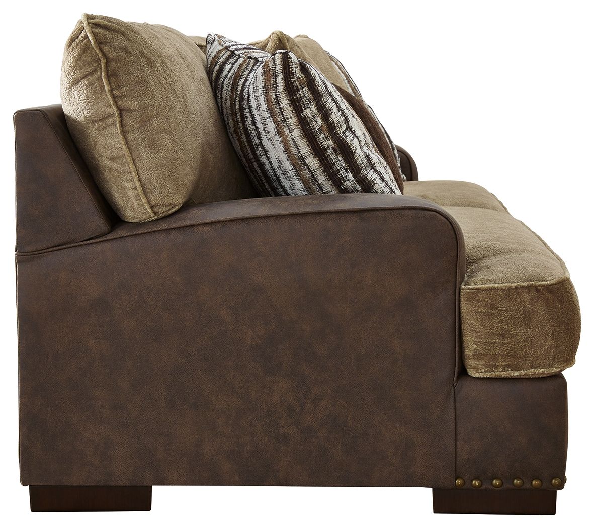 Alesbury - Chocolate - Sofa - Hornell Furniture Outlet