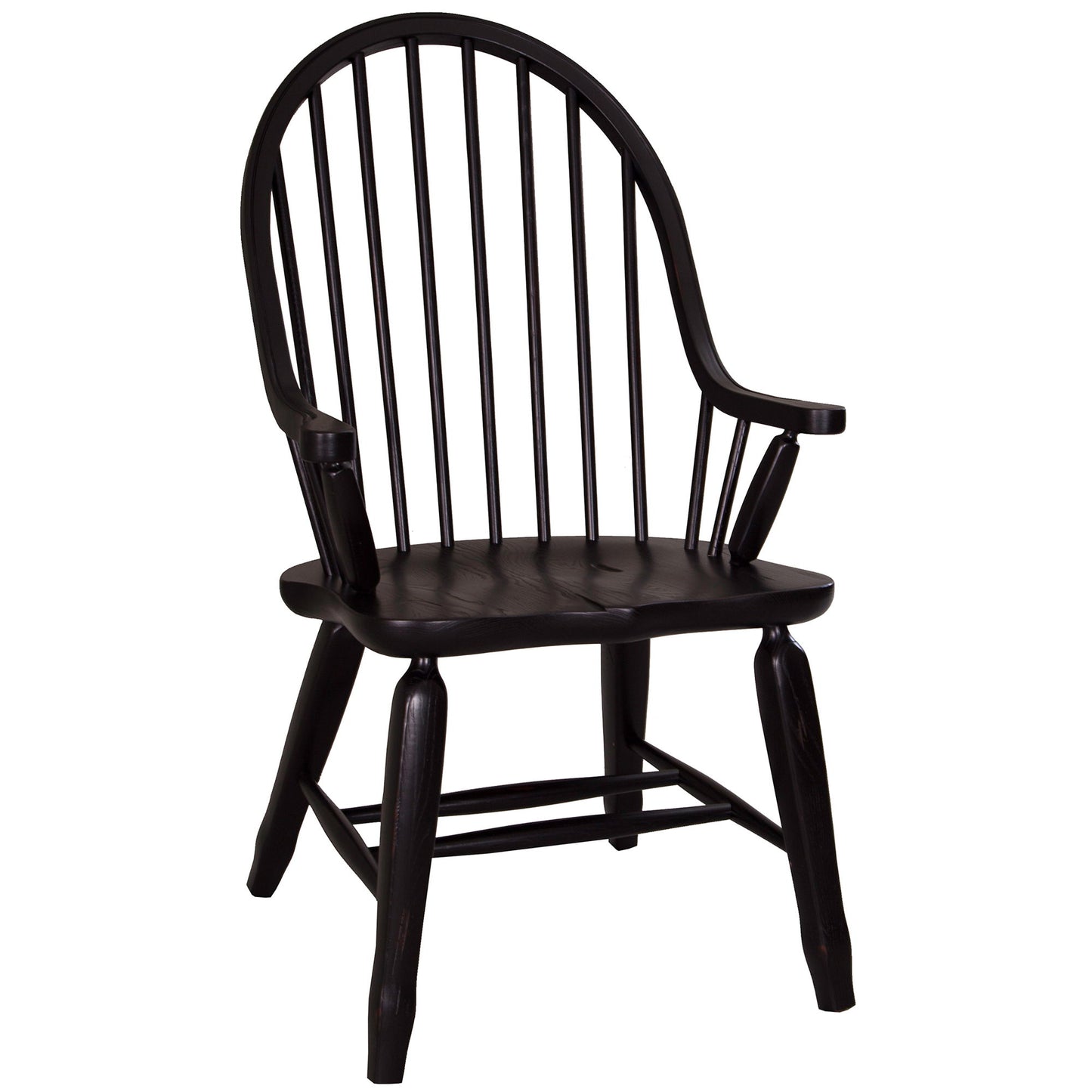 Treasures - Bow Back Arm Chair - Hornell Furniture Outlet