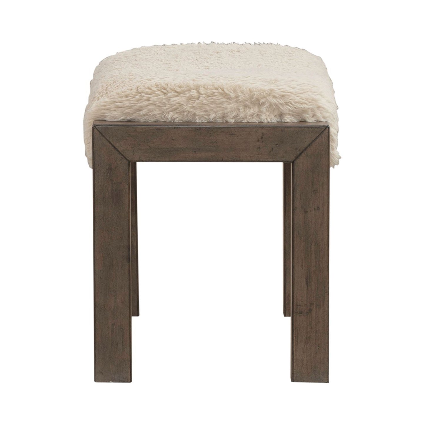Broadmore - Upholstered Console Stool - Brown - Hornell Furniture Outlet