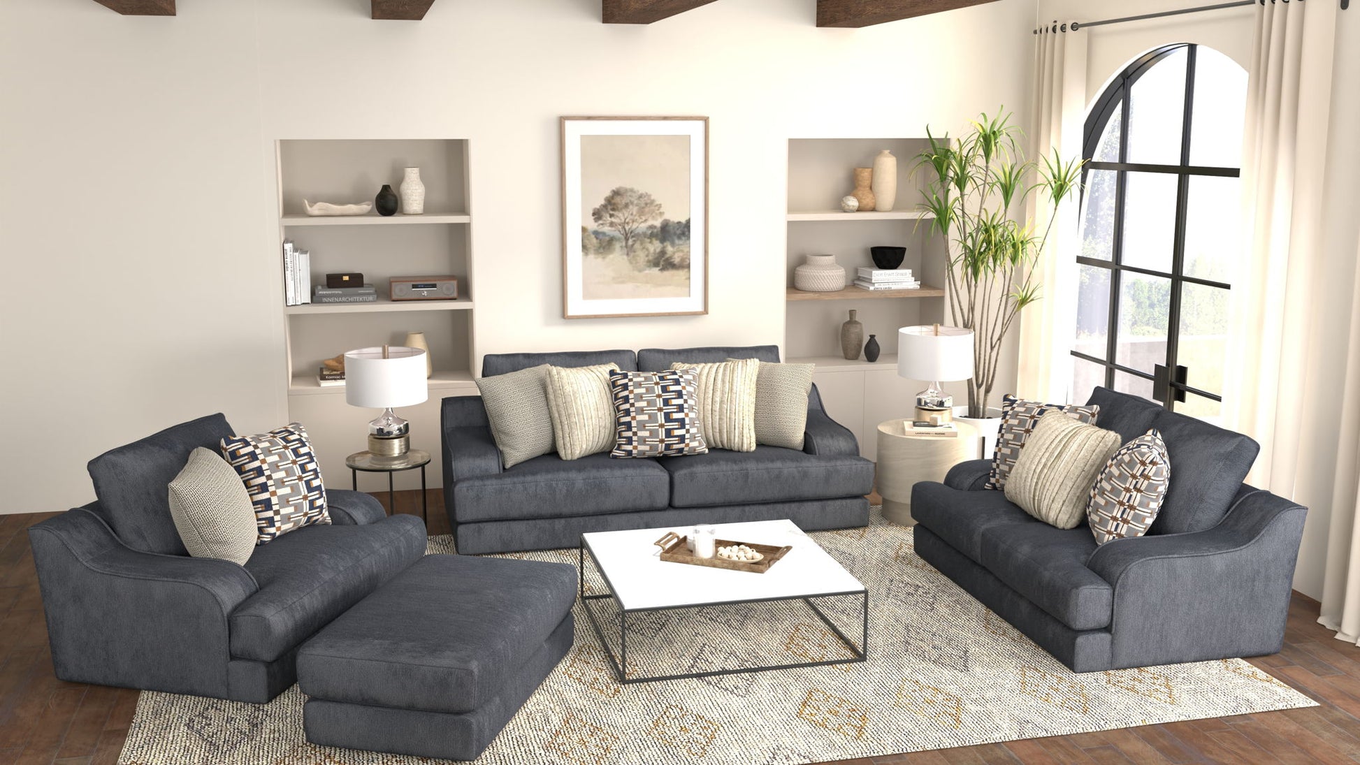 Olympus - Loveseat - Hornell Furniture Outlet