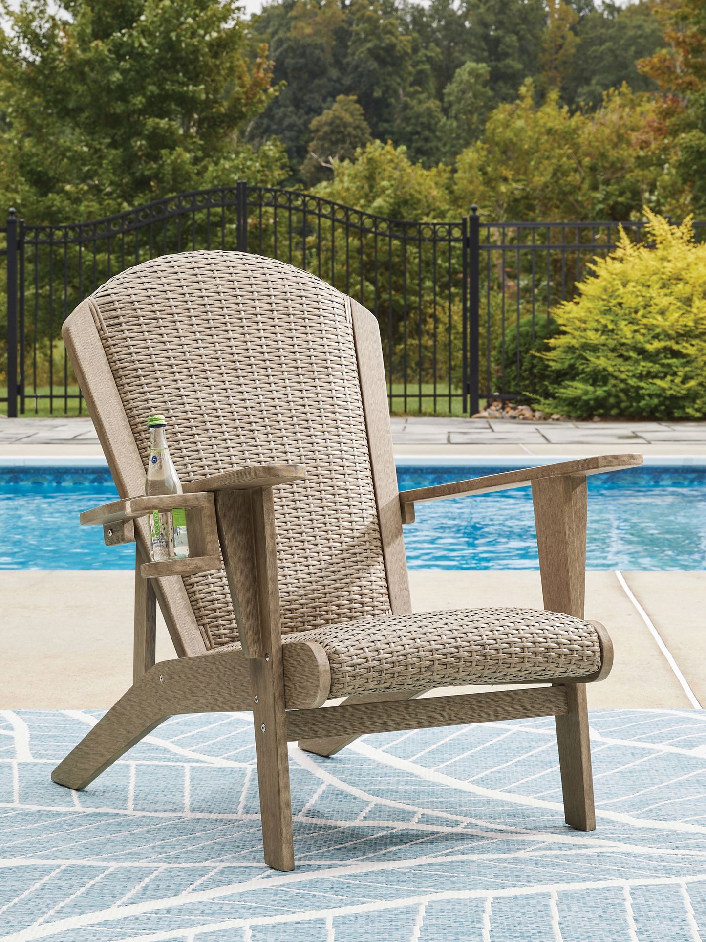 Marina Sun - Beige - Adirondack Chair - Hornell Furniture Outlet