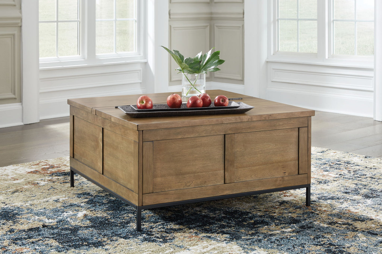 Torlanta - Brown - Lift Top Cocktail Table - Hornell Furniture Outlet