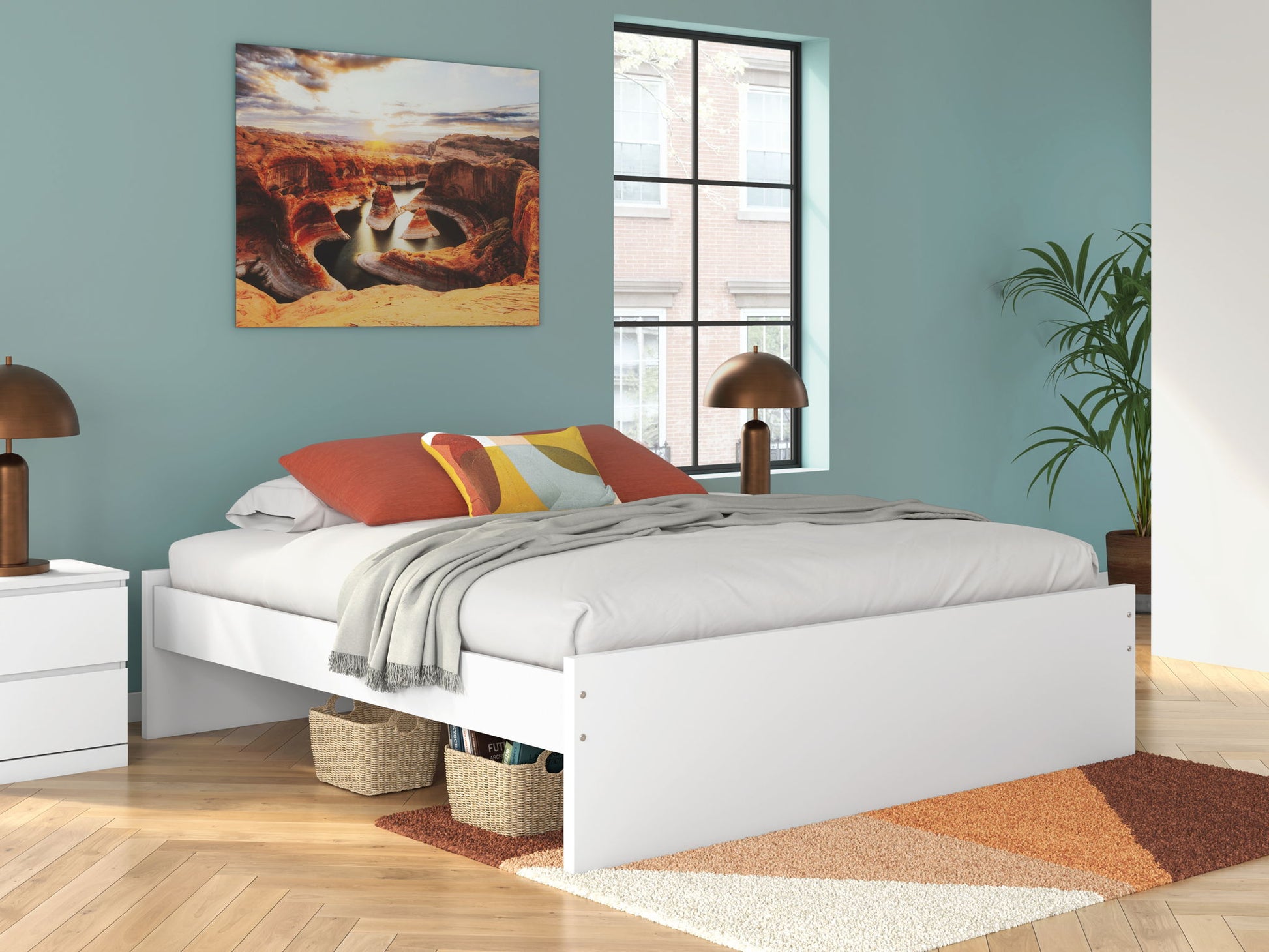 Onita - Platform Bed - Hornell Furniture Outlet